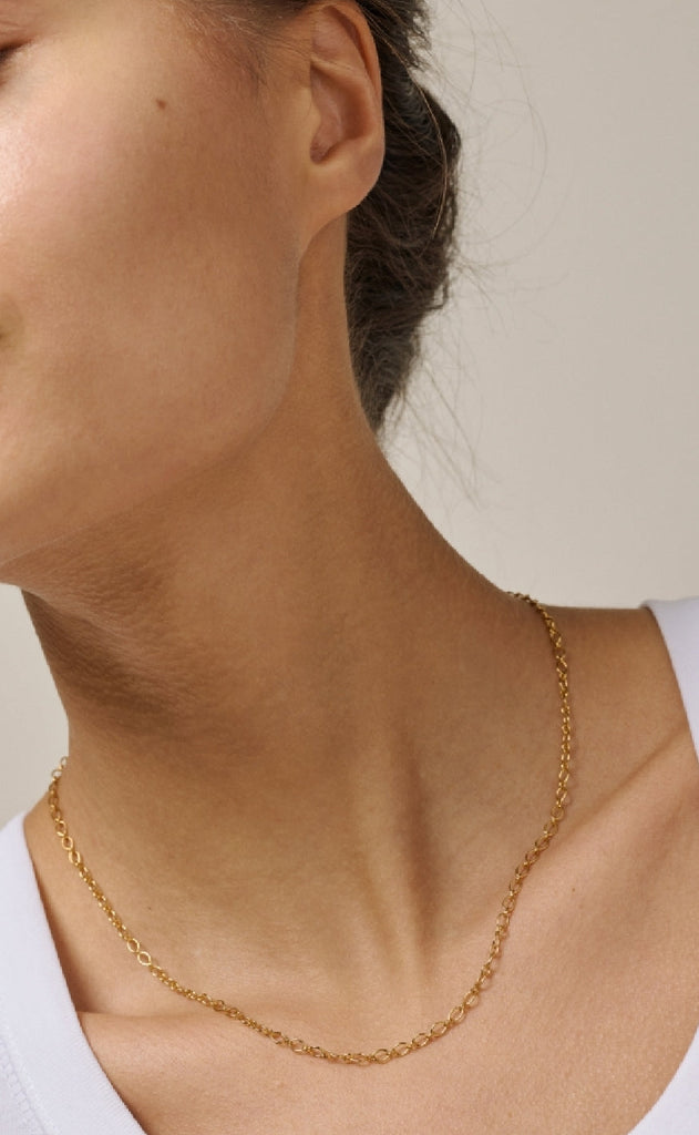 ENAMEL Copenhagen Halskjede - Simple Charm - Gold Colour