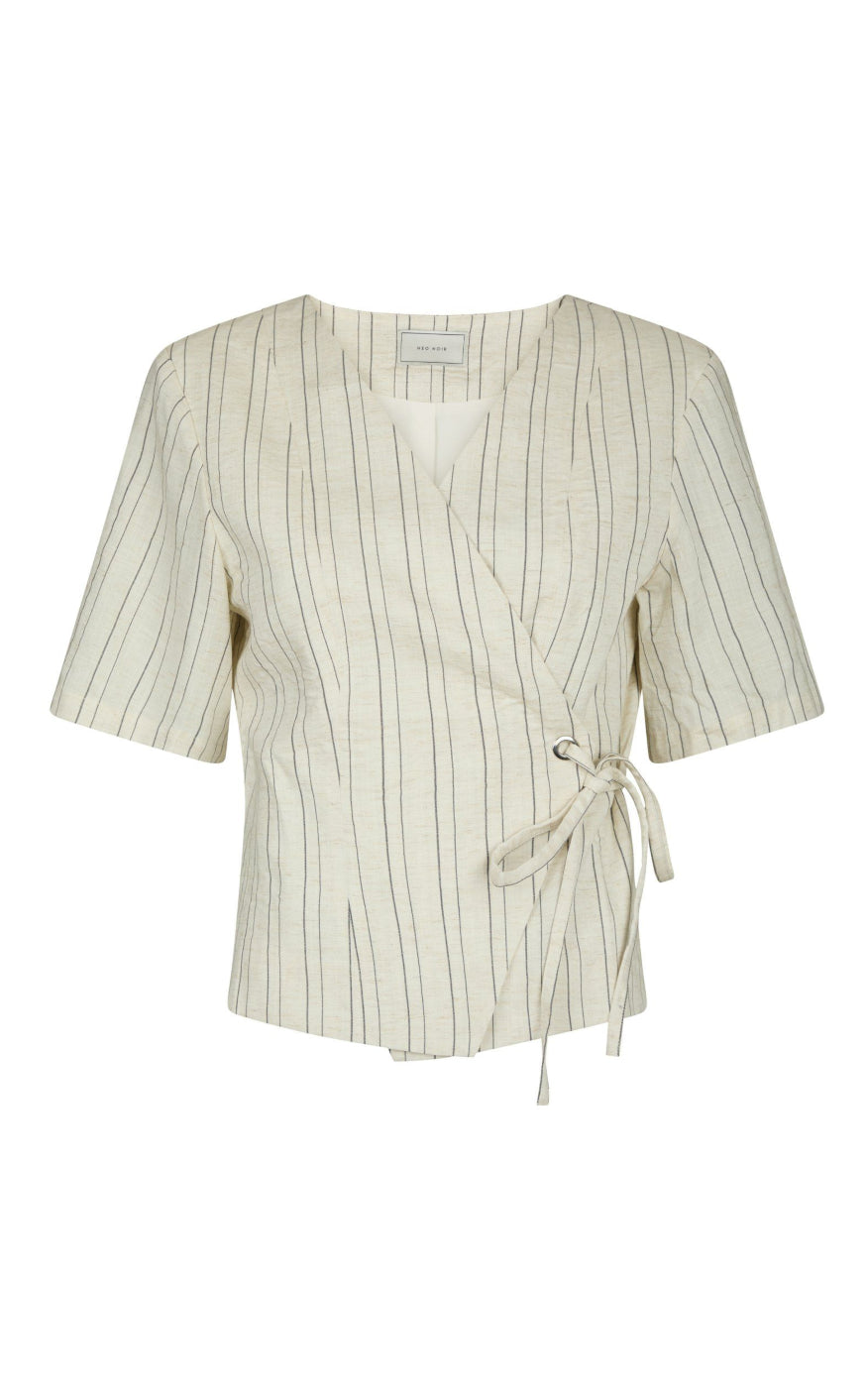 Neo Noir Bluse - Simmo Eyelet - Off White