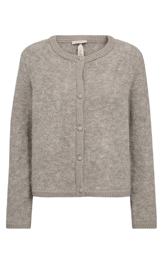 Freequent Cardigan - Grschrista - Simply Taupe Mel.