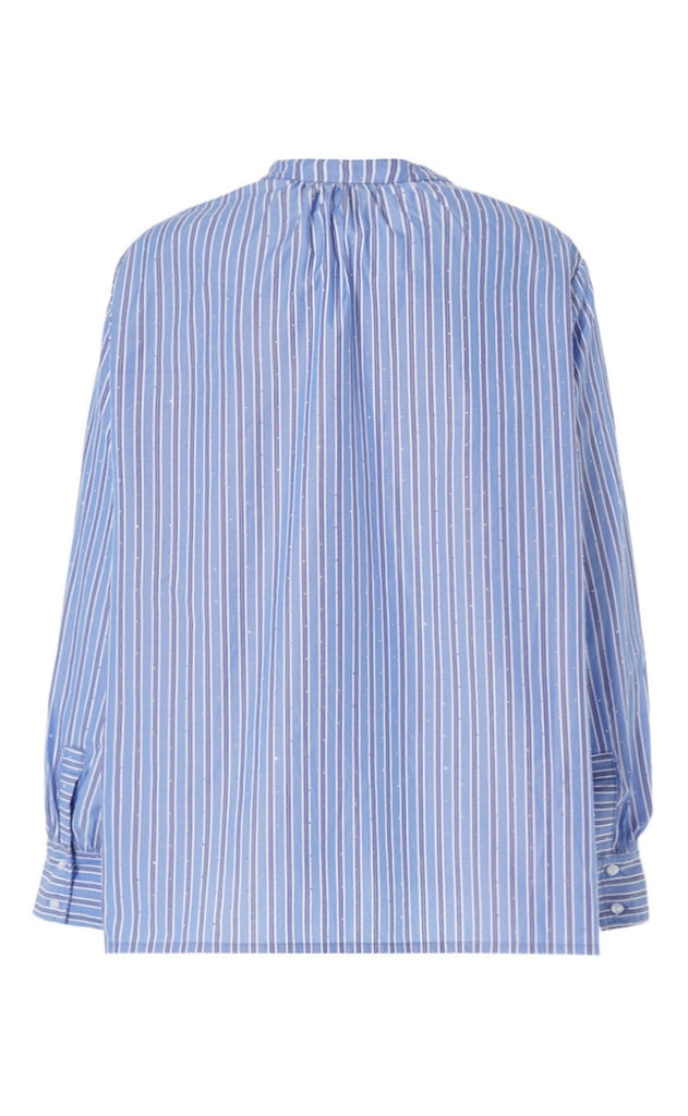 Luxzuz Skjorte - Christin - Blue Bonnet