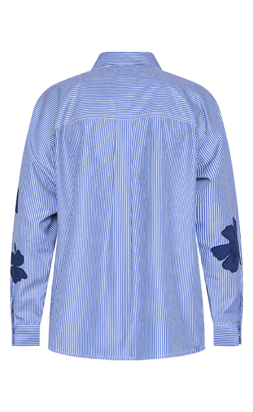 Love & Divine Skjorte - Love1426-3 - Blue Flower