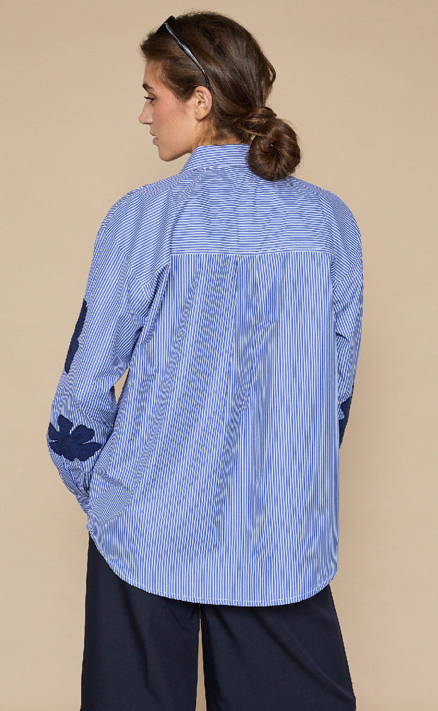 Love & Divine Skjorte - Love1426-3 - Blue Flower