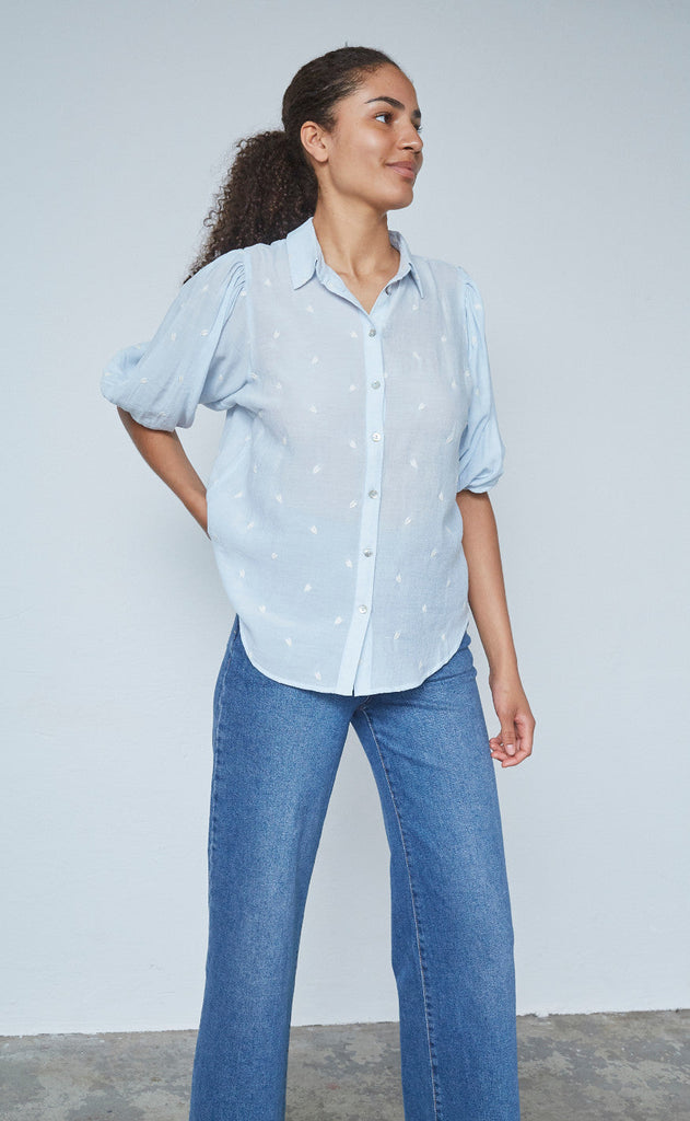 Sisters Point Skjore - Ella - L. Blue/Heart