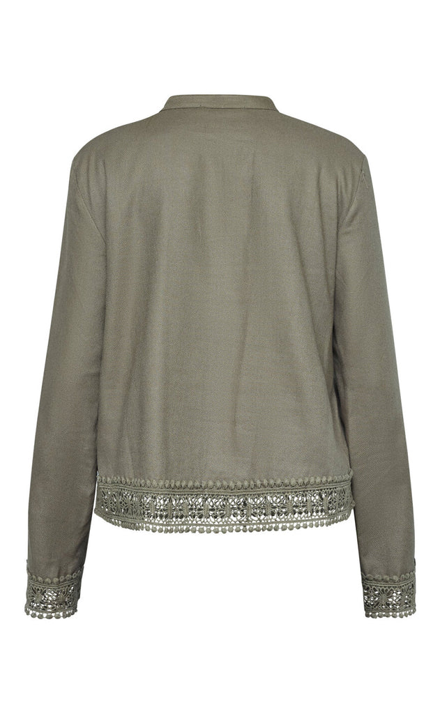 Sisters Point Skjorte - Ejba-SH - Khaki Mel.