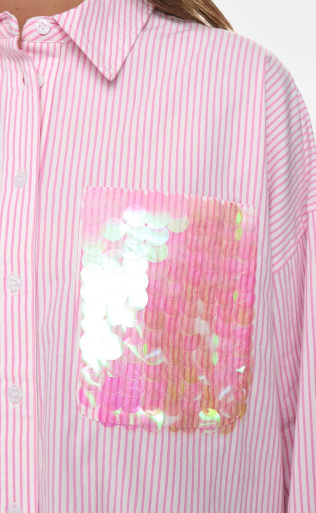 Nümph Skjorte - Darmi - Fuchsia Pink