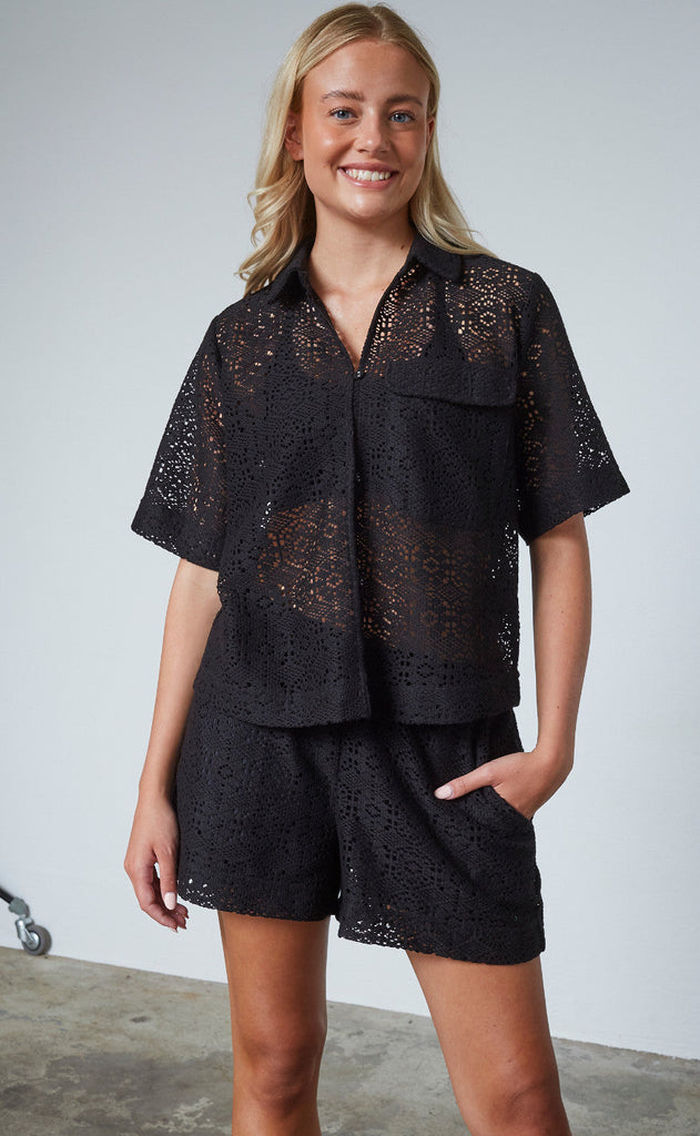 Sisters Point Skjorte - Elsia - Black