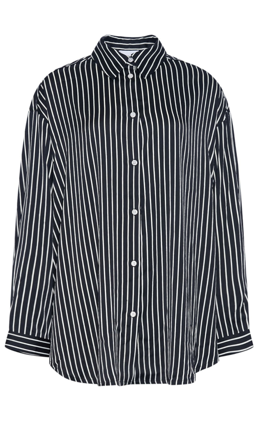 Noella Skjorte - Suri - Taya Black Stripe