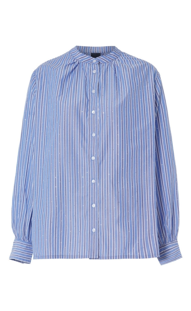 Luxzuz Skjorte - Christin - Blue Bonnet