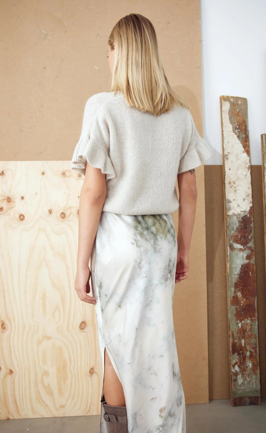 Noella Skjørt - Samira - Oliana Grey Print