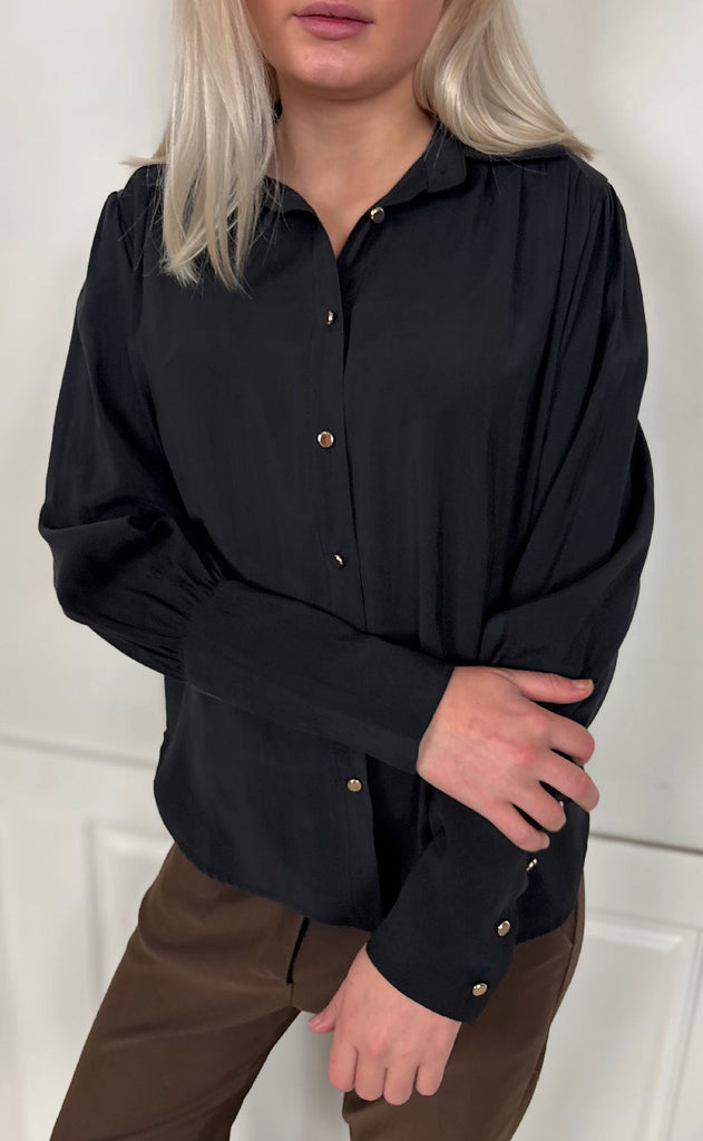 Marta Du Chateau Skjorte - Rhea - Black