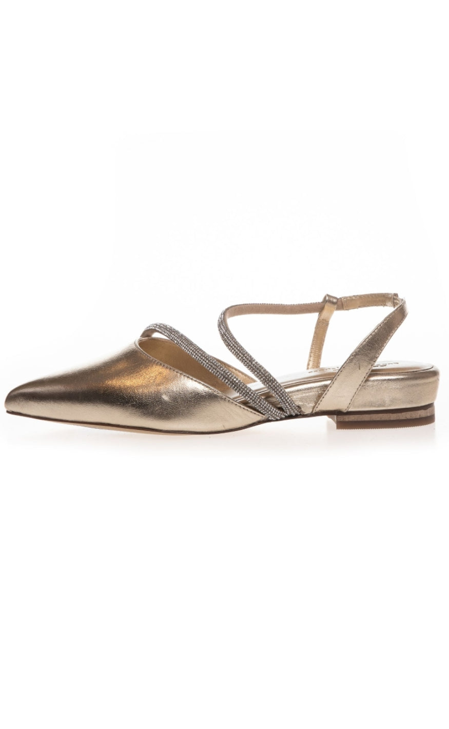 Copenhagen Shoes Ballerina - Femini - Platino