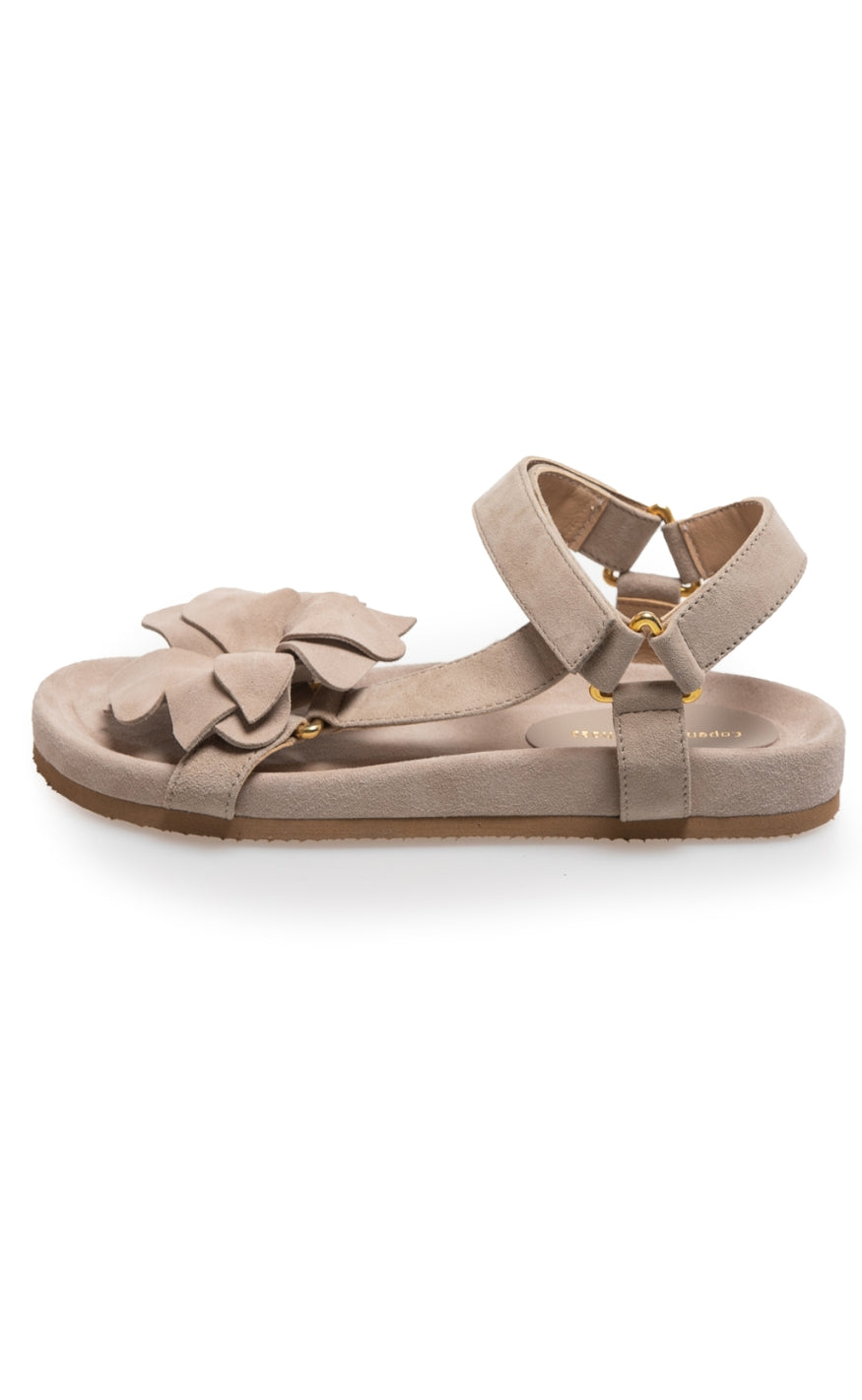 Copenhagen Shoes Sandaler - My Flowers - Biscuit