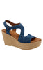 Tim & Simonsen Sandaler - Masha - Jeans Denim Lavado