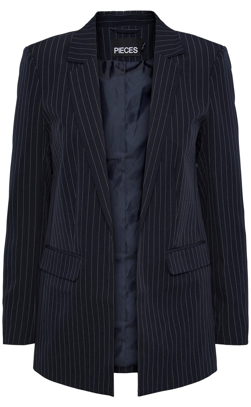 Pieces Blazer - Bossy - Sky Captain/Pinstripe