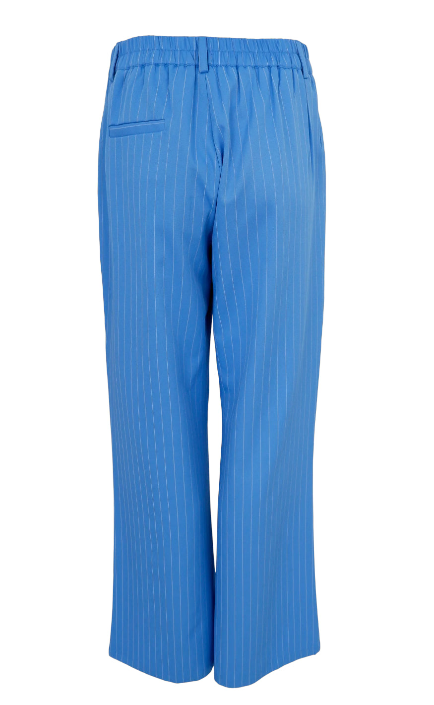 Black Colour Bukser - Malibu - Sky Blue