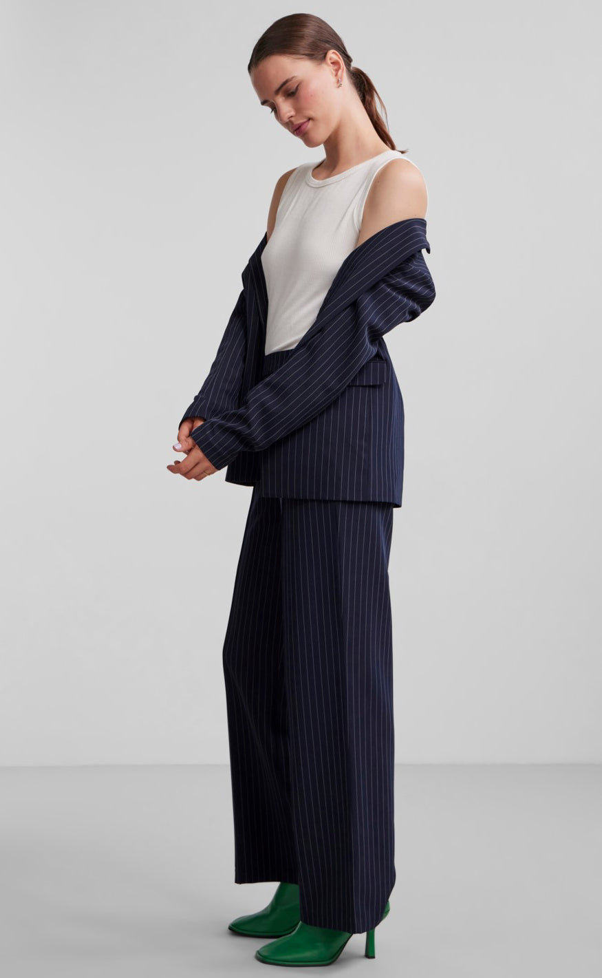 Pieces Blazer - Bossy - Sky Captain/Pinstripe