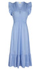 Neo Noir Kjole - Pollana Poplin - Sky Blue