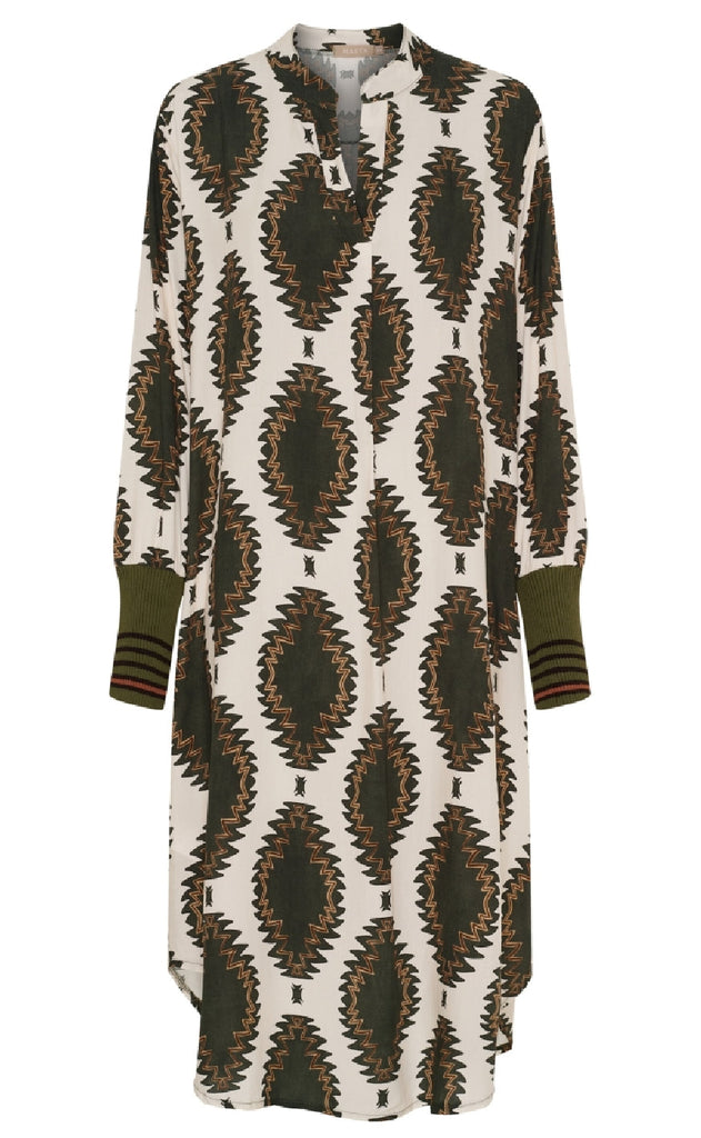 Marta Du Chateau Kjole - Skye - Military tg384ba