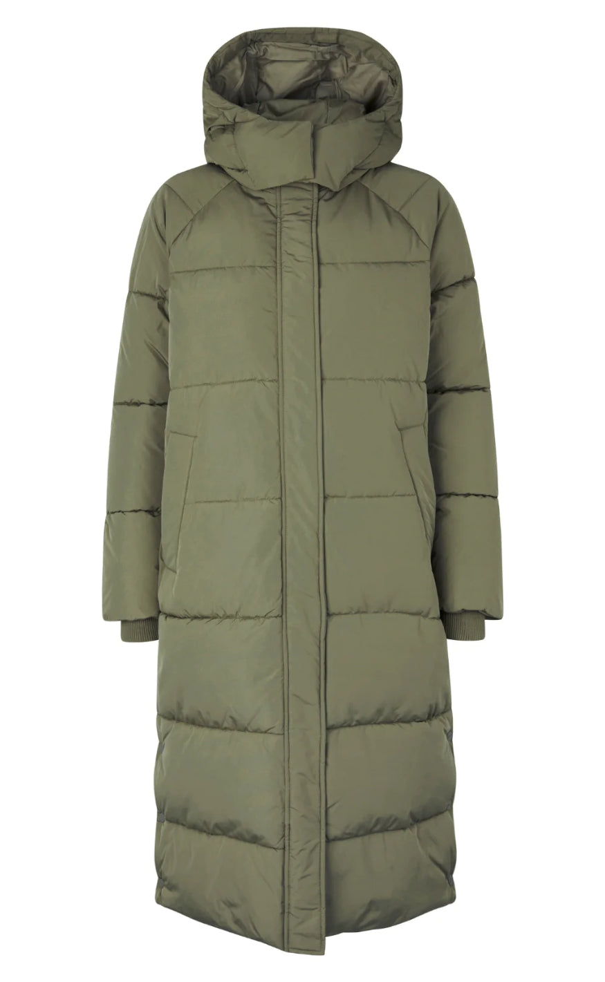 MbyM Jakke - Ela Slit - Dusty Olive