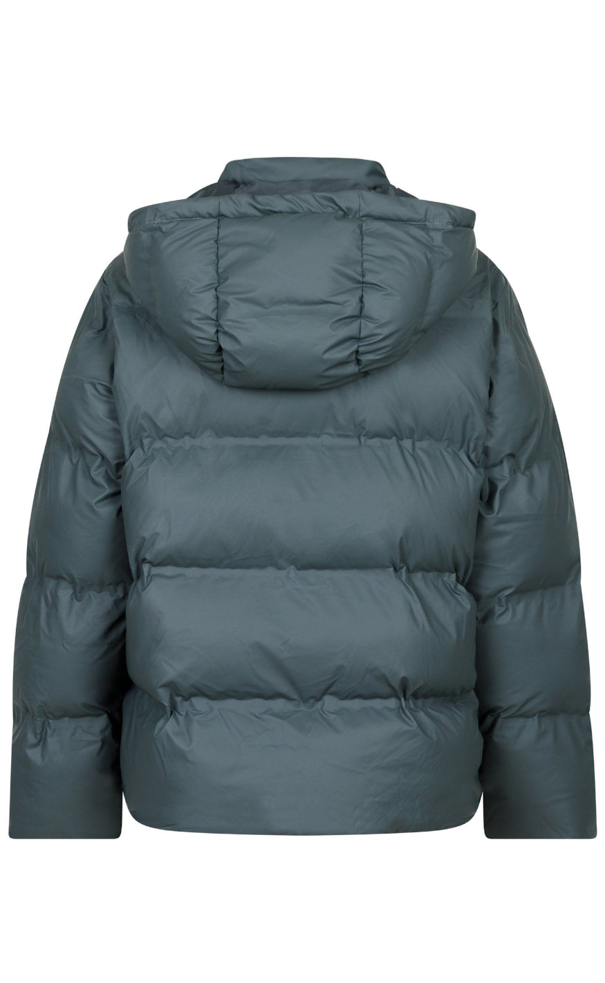 Neo Noir Jakke - Fox Puffer - Smoke Green