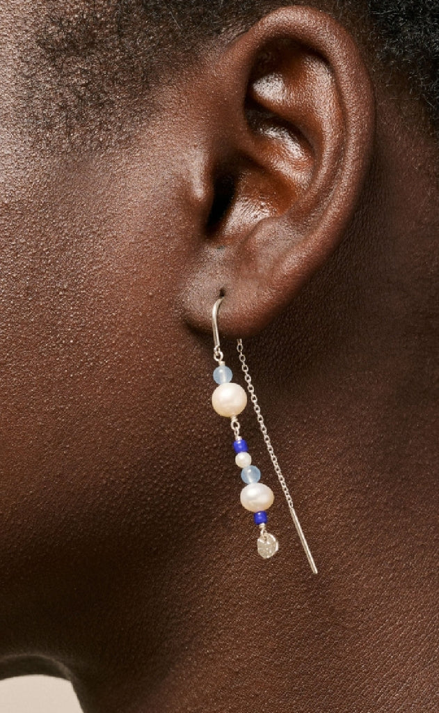 Enamel Copenhagen Øreringer - Sofia - Marine Silver