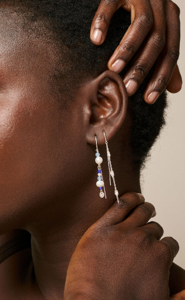 Enamel Copenhagen Øreringer - Sofia - Marine Silver