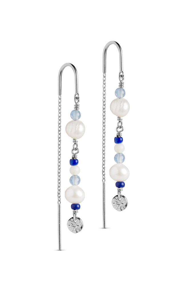 Enamel Copenhagen Øreringer - Sofia - Marine Silver