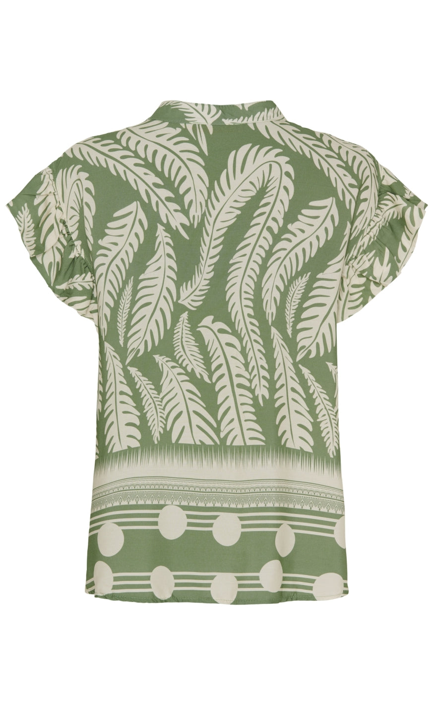 Marta Du Chateau Bluse - Solrun - Military