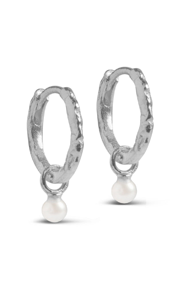 ENAMEL Copenhagen Øreringer - Belle - Pearl
