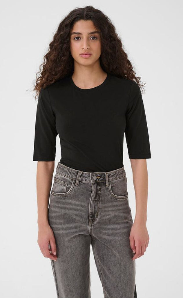 Gestuz T-Shirt - Mida - Black