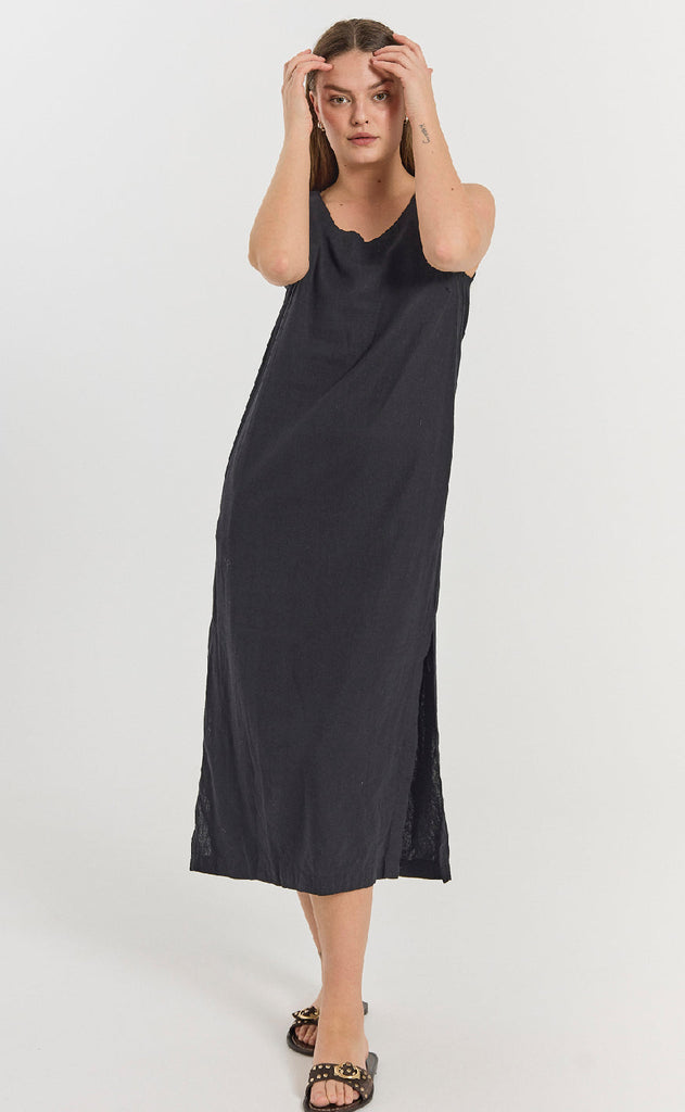 Freequent Kjole - Laluna 206173 - Black