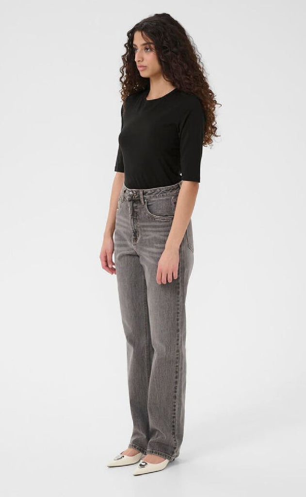 Gestuz T-Shirt - Mida - Black