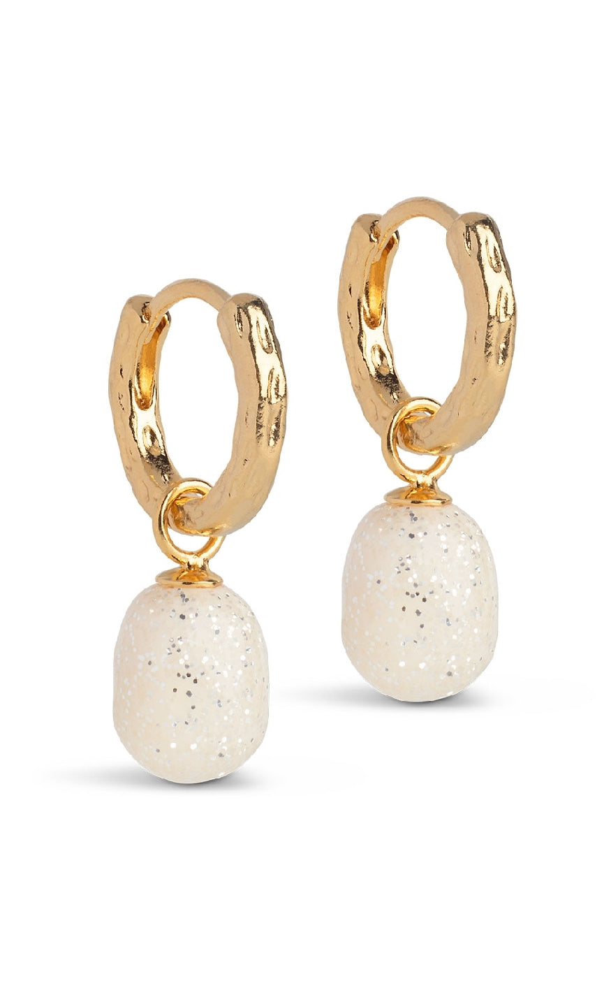 ENAMEL Copenhagen Øreringer - Significant Enamel - Sparkle