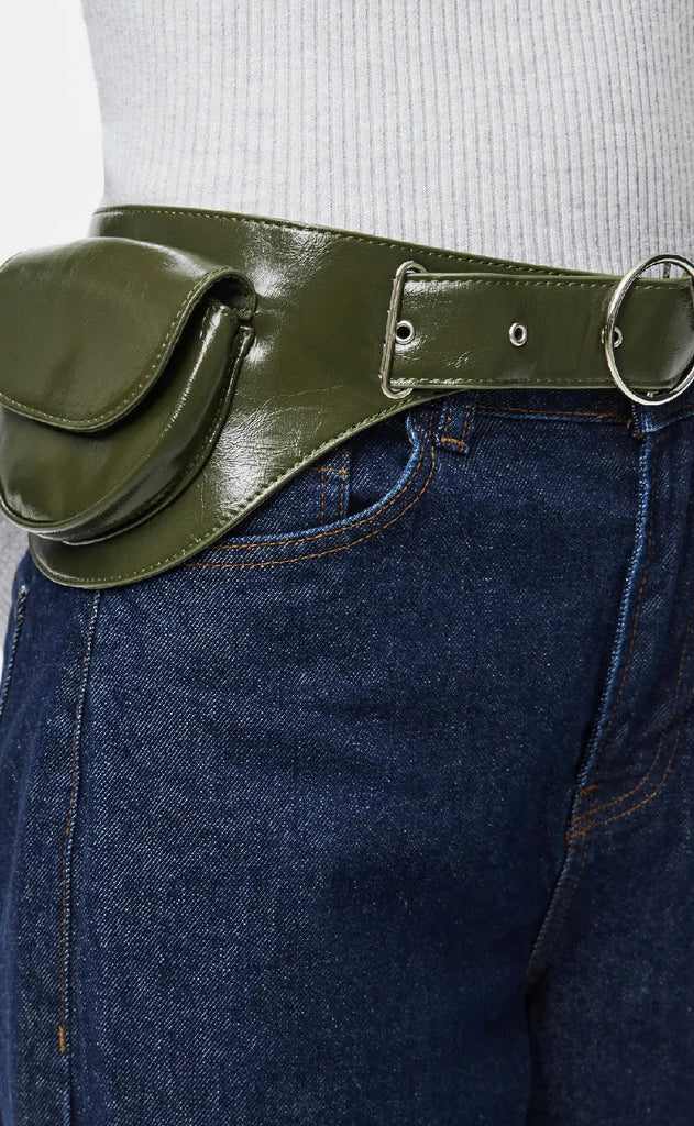 Pieces BelteVeske - Nabine - Sphagnum