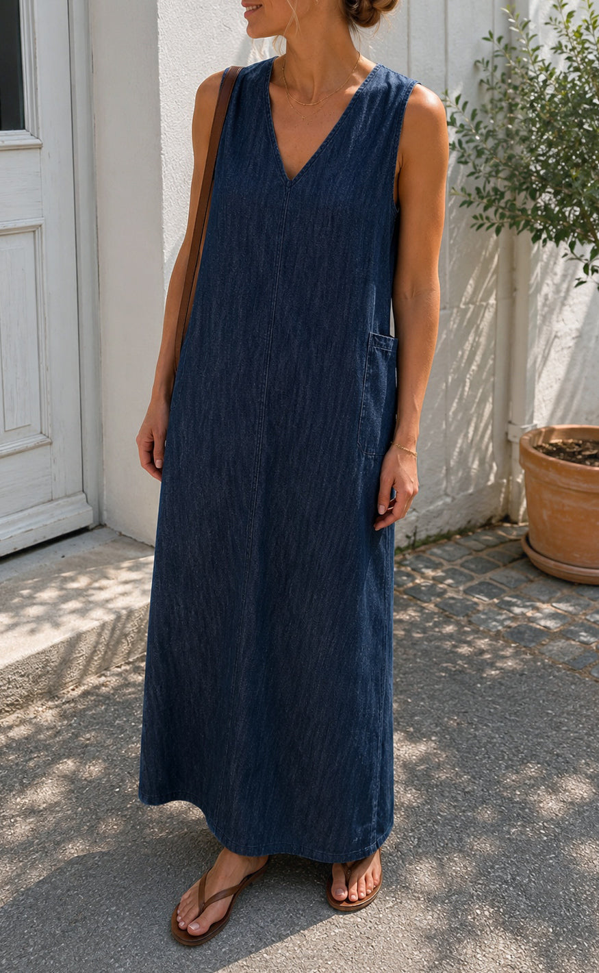 Say INA Copenhagen Kjole - Ella Spencer - Denim Blue