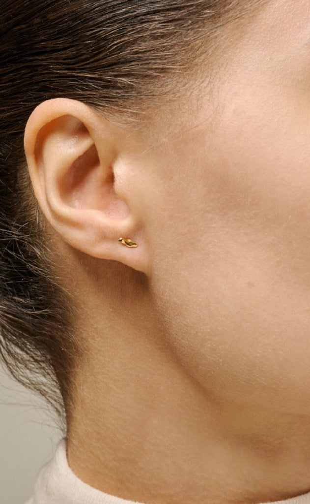 ENAMEL Copenhagen Øreringer - India Petit - Gold Colour