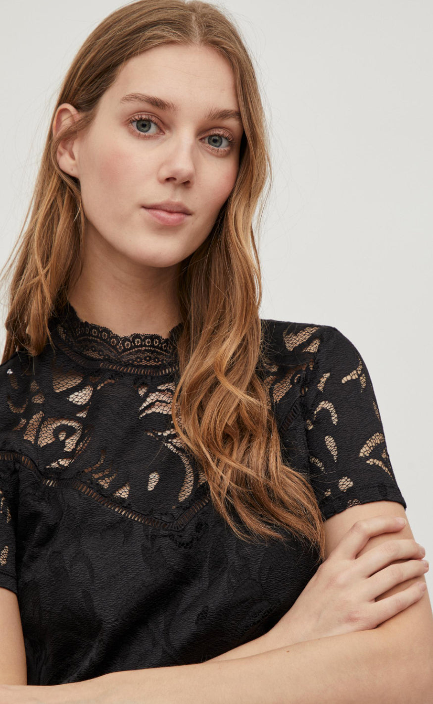 VILA Bluse - Stasia - Black