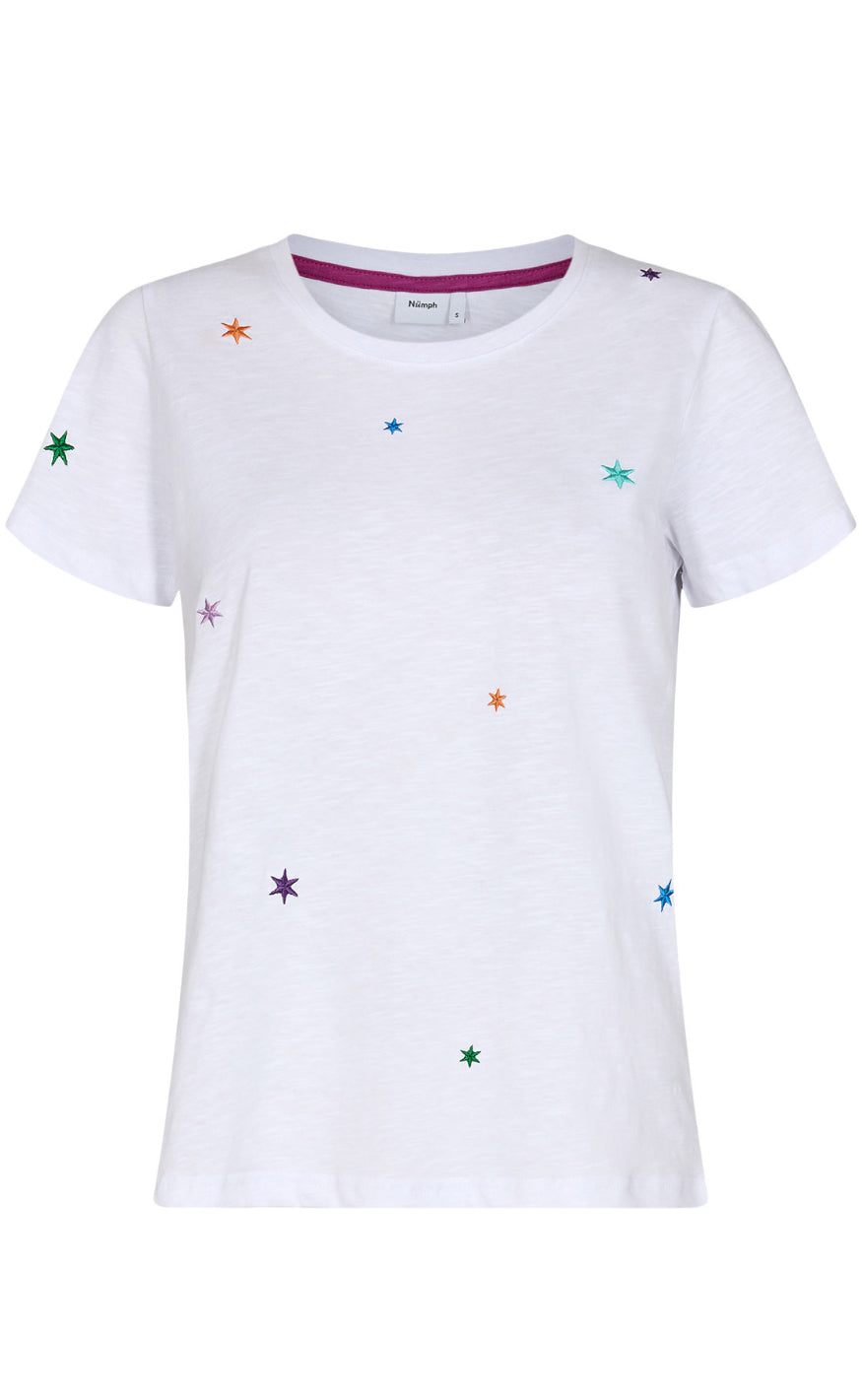 Nümph T-Shirt - Villi - Bright White