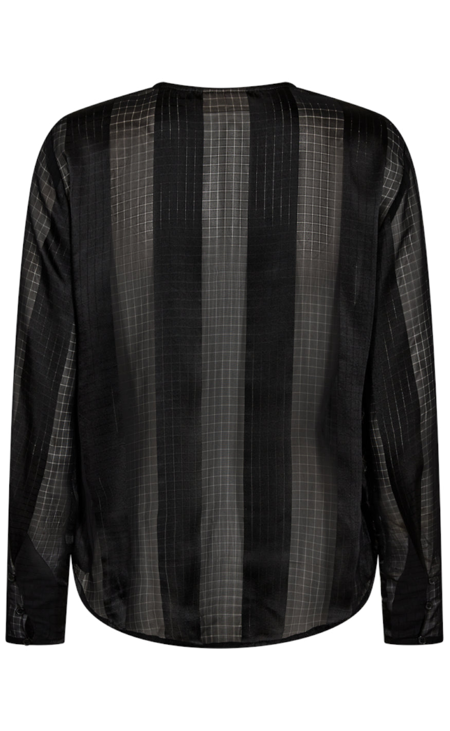 Freequent Bluse - Straba - Black