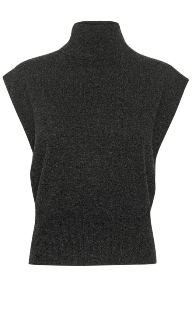 Gestuz Vest - Manzi - Deep Graphite Melange