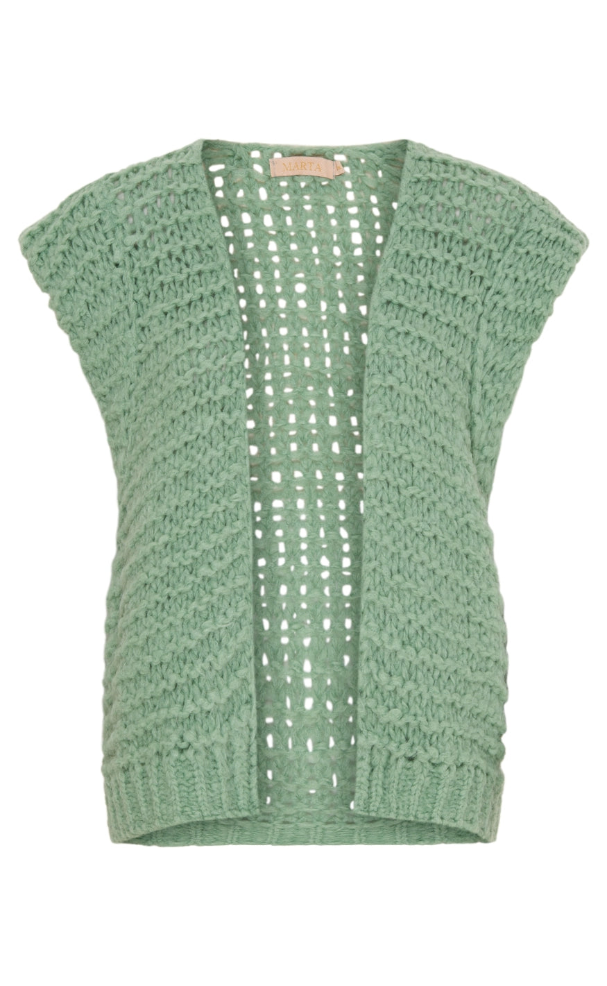 Marta Du Chateau Cardigan -  410 - Aqua