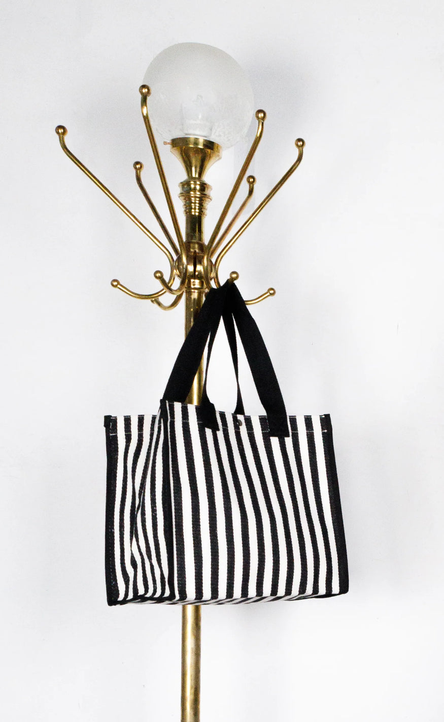 Black Colour Veske - Piper - Black Stripe