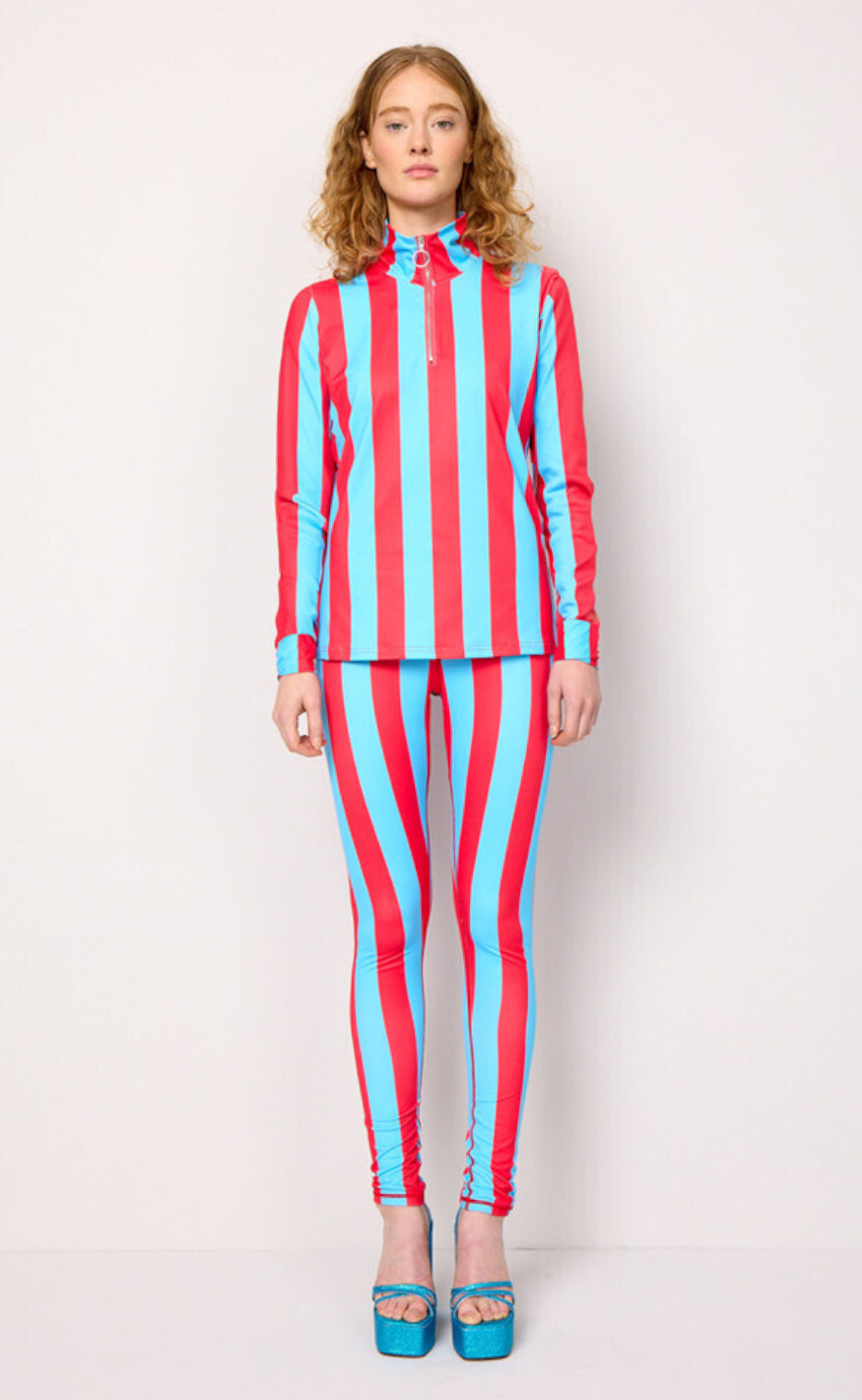Hunkøn Bluse - Ziggy - Circus Striped