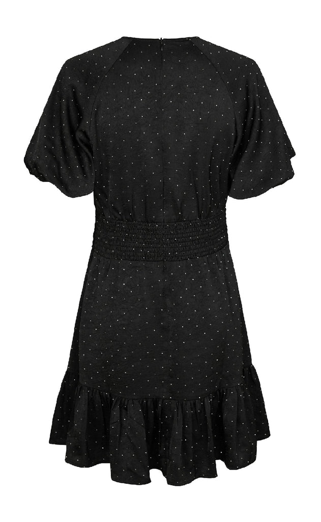 Neo Noir Kjole - Sulli Bedazzled - Black