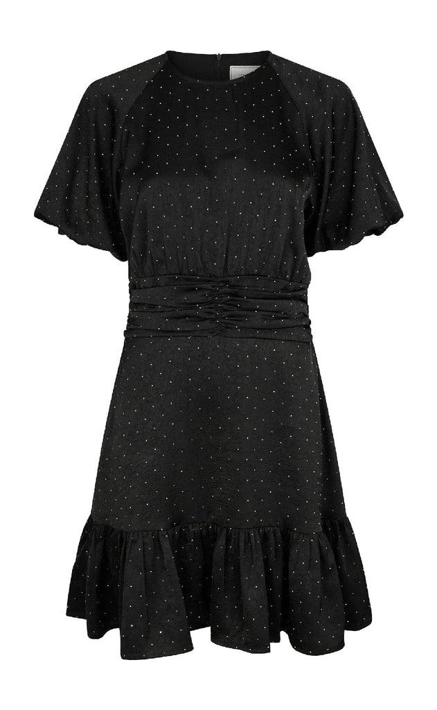 Neo Noir Kjole - Sulli Bedazzled - Black