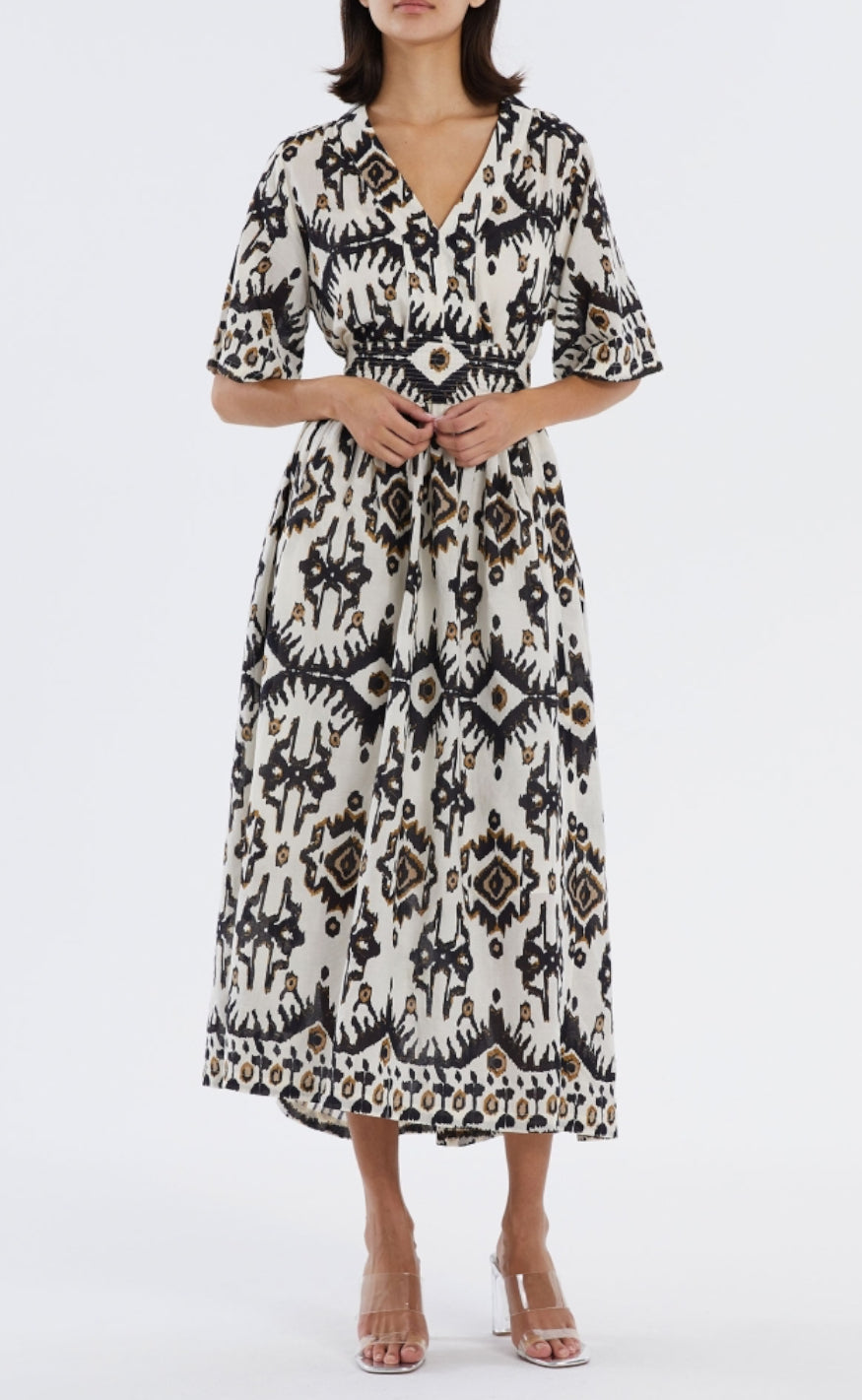 Lollys Laundry Kjole - Sumia - Aztec Print