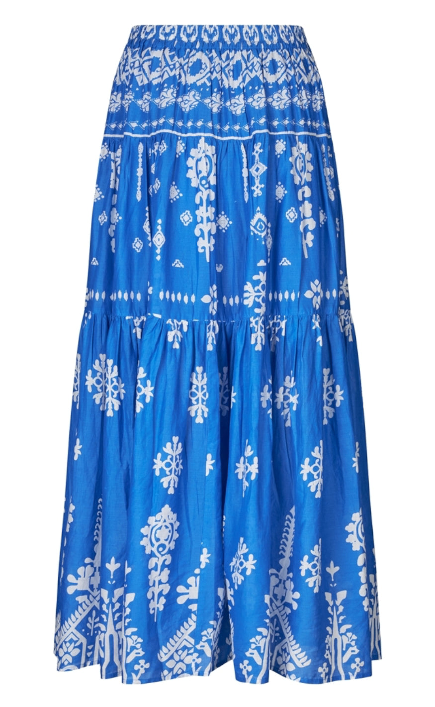 Lollys Laundry Skjørt - Sunset - Blue