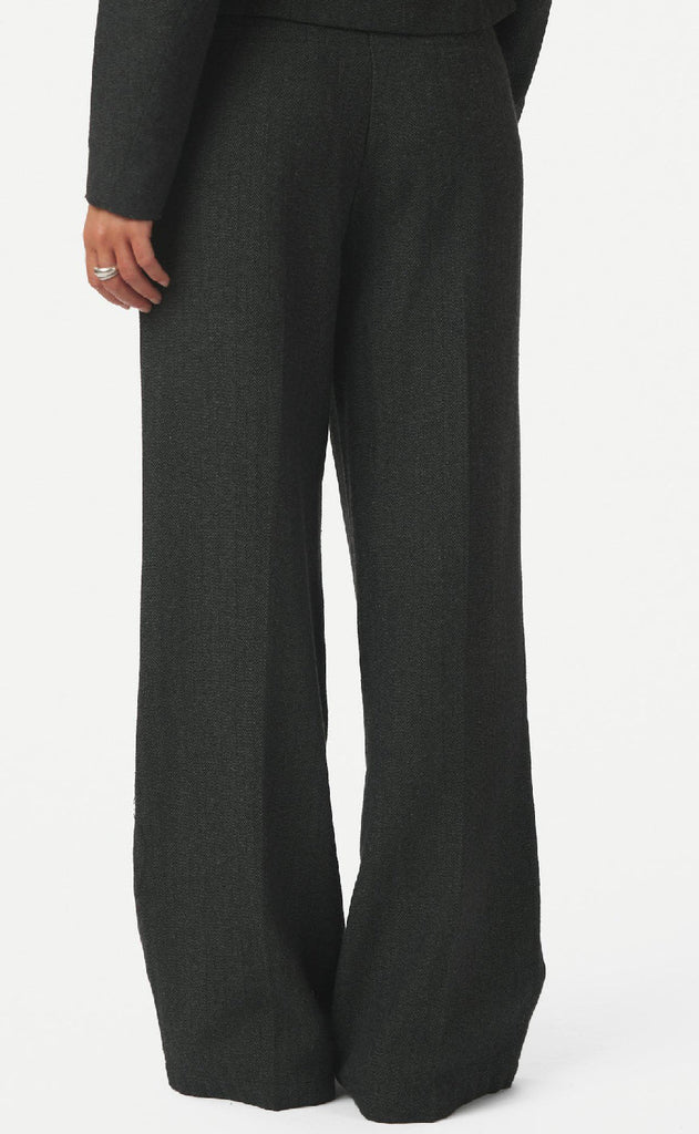 Neo Noir Bukser - Sury Herringbone - Antracit