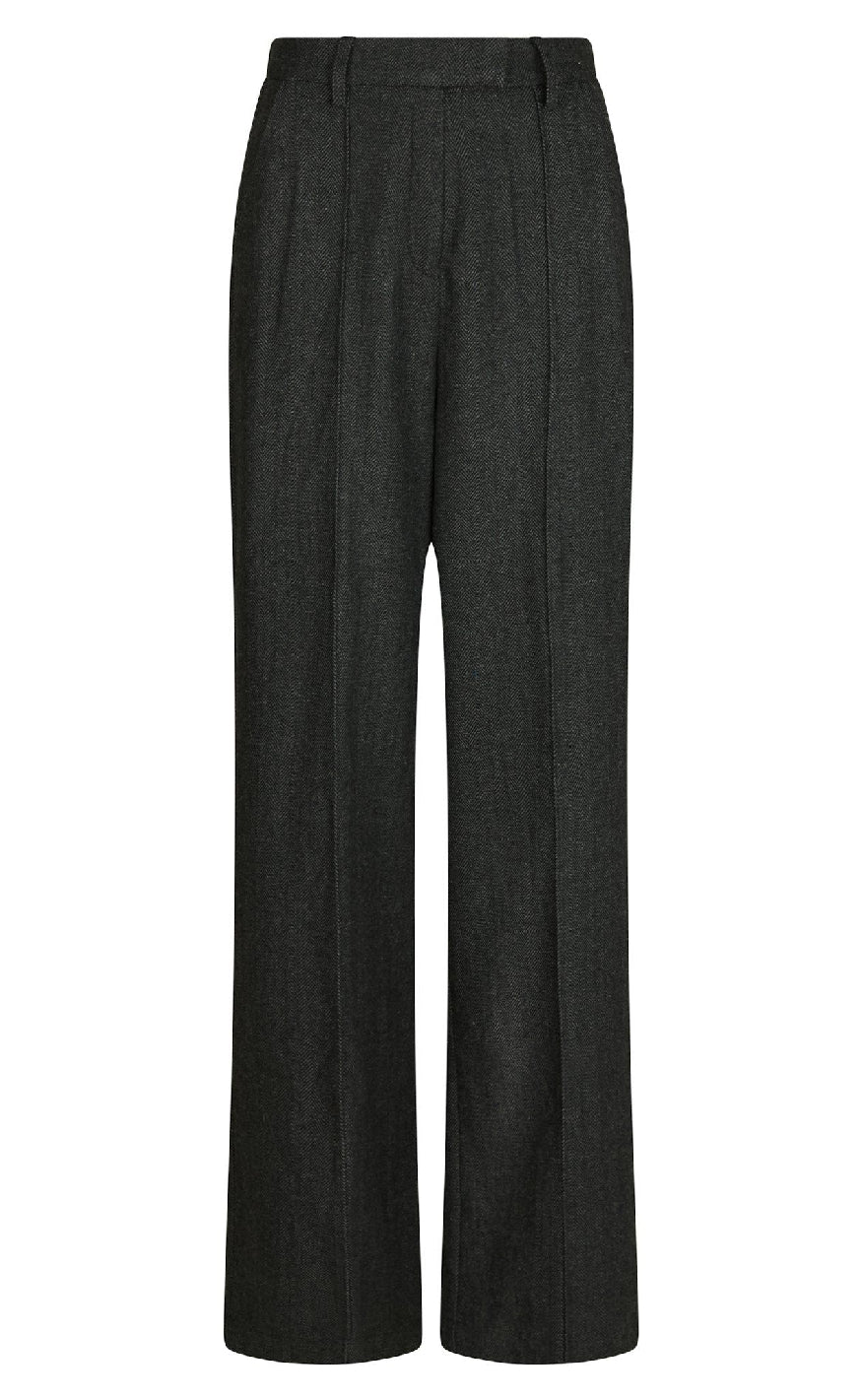 Neo Noir Bukser - Sury Herringbone - Antracit