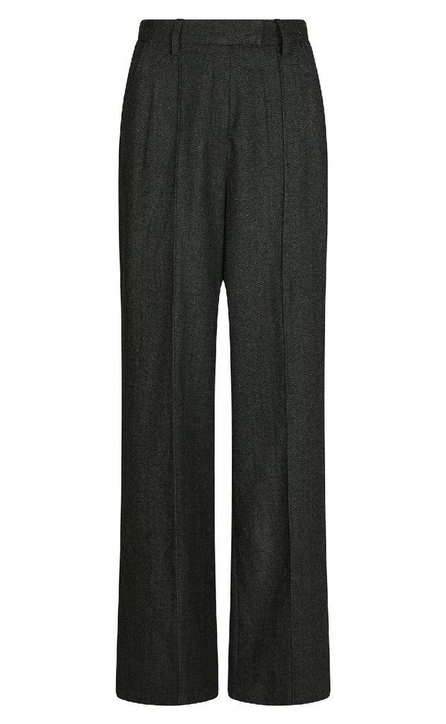 Neo Noir Bukser - Sury Herringbone - Antracit